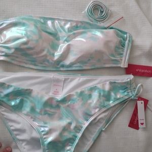 Two pieces swim suit